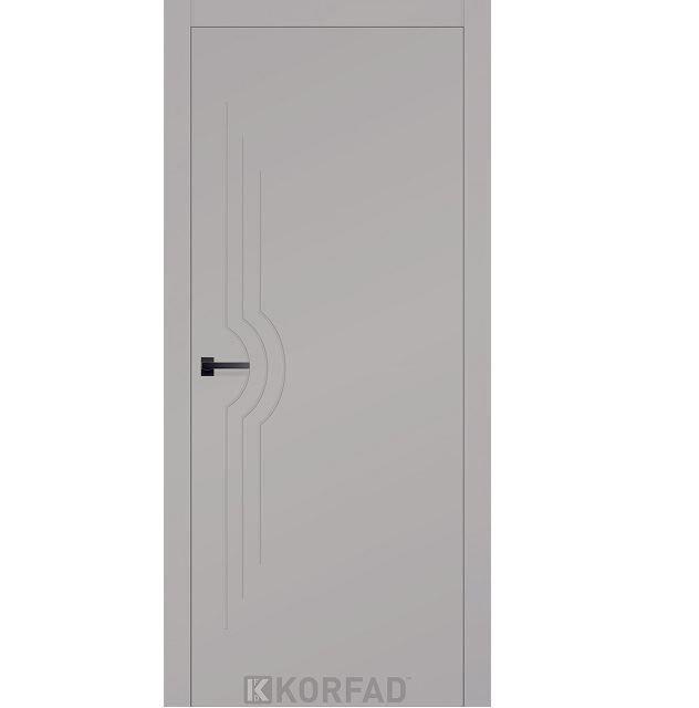 Двери межкомнатные Korfad Excellence Bonetti Светло-серый (крашеные двери Корфад)