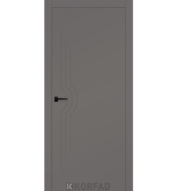 Двери межкомнатные Korfad Excellence Bonetti Серый (крашеные двери Корфад)