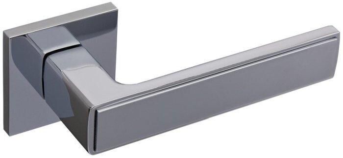 Ручки дверные Gavroche NIKEL Z25 CP/CP хром полированный (для межкомнатных и входных дверей)