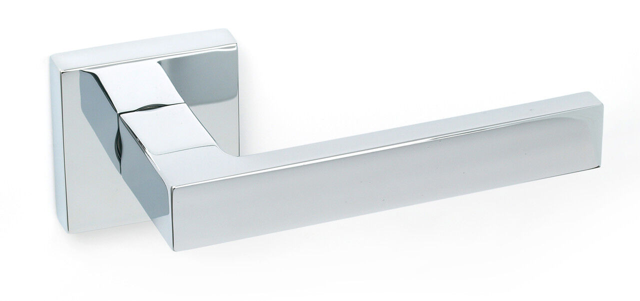 Дверные ручки TUPAI SQUARE 2275Q-03 хром полированный (для входных и межкомнатных дверей)