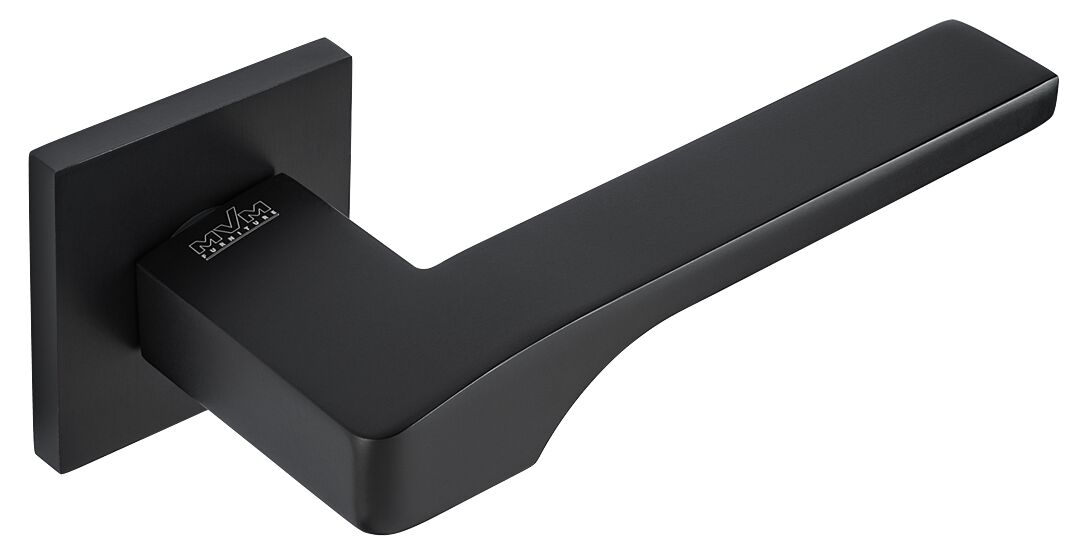 Ручки дверные MVM Z-1807 Black черный матовый