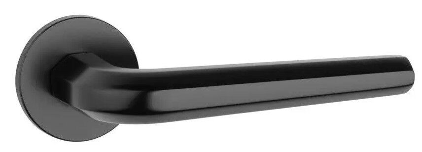 Дверные ручки TUPAI 4160 5S-153 черный матовый (для входных и межкомнатных дверей)