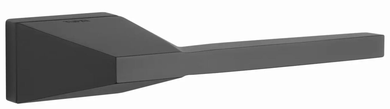 Дверные ручки TUPAI ARTIC 4004RT-153 черный матовый (для входных и межкомнатных дверей)