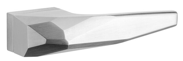 Дверные ручки TUPAI ICEBERG 4003RT-96 хром матовый (для входных и межкомнатных дверей)