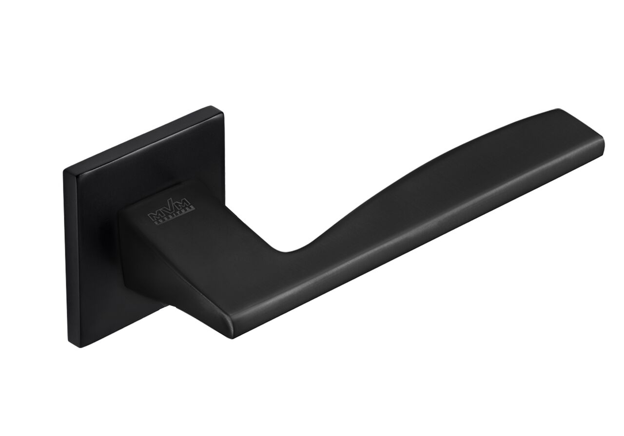 Ручки для дверей MVM Z-1220/E20 Black чорний матовий