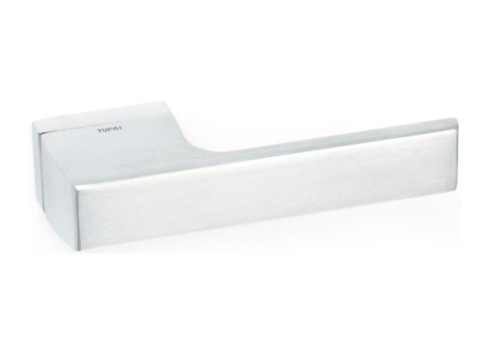 Дверные ручки TUPAI MELODY 3099RT-96 хром матовый (для входных и межкомнатных дверей)