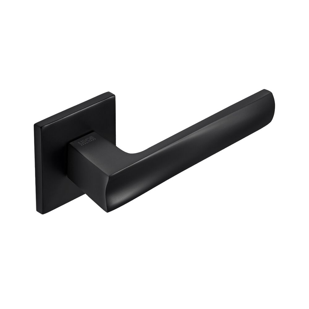 Ручки для міжкімнатних дверей LINDE A-2010/E20 Black чорний матовий