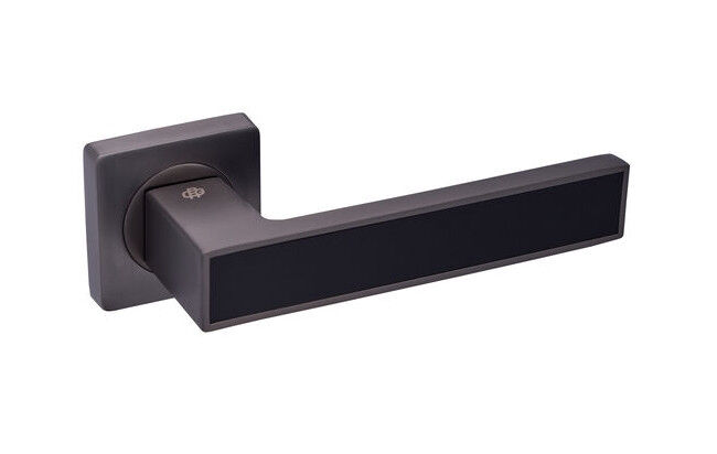 Ручки дверные Gavroche MAGNIUM A1 MBN/BLACK графит/черный (для межкомнатных дверей)