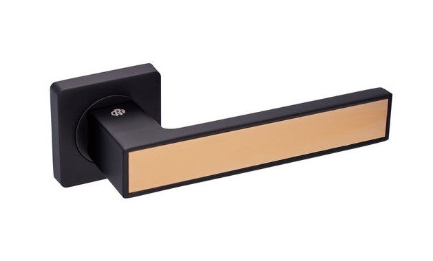 Ручки дверные Gavroche MAGNIUM A1 Black/Gold черный/золото (для межкомнатных дверей)