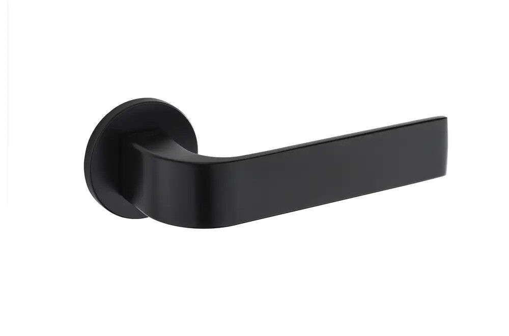 Дверные ручки TUPAI 2732 5S-153 черный матовый (для входных и межкомнатных дверей)