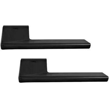 Дверные ручки TUPAI Vizion 4130 RT-153 черный матовый (для входных и межкомнатных дверей)