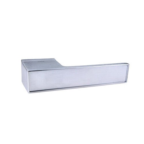 Ручки дверные на розетке FORME Icon 302 C02 хром матовый (под вставку)