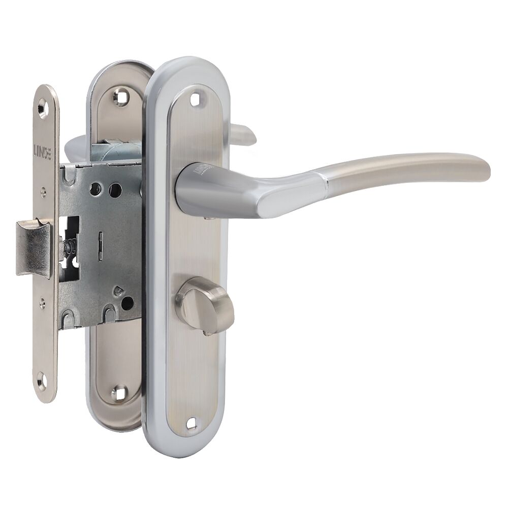 Комплект Ручки на планке MVM/ LINDEA-1210 WC SN/CP никель/хром