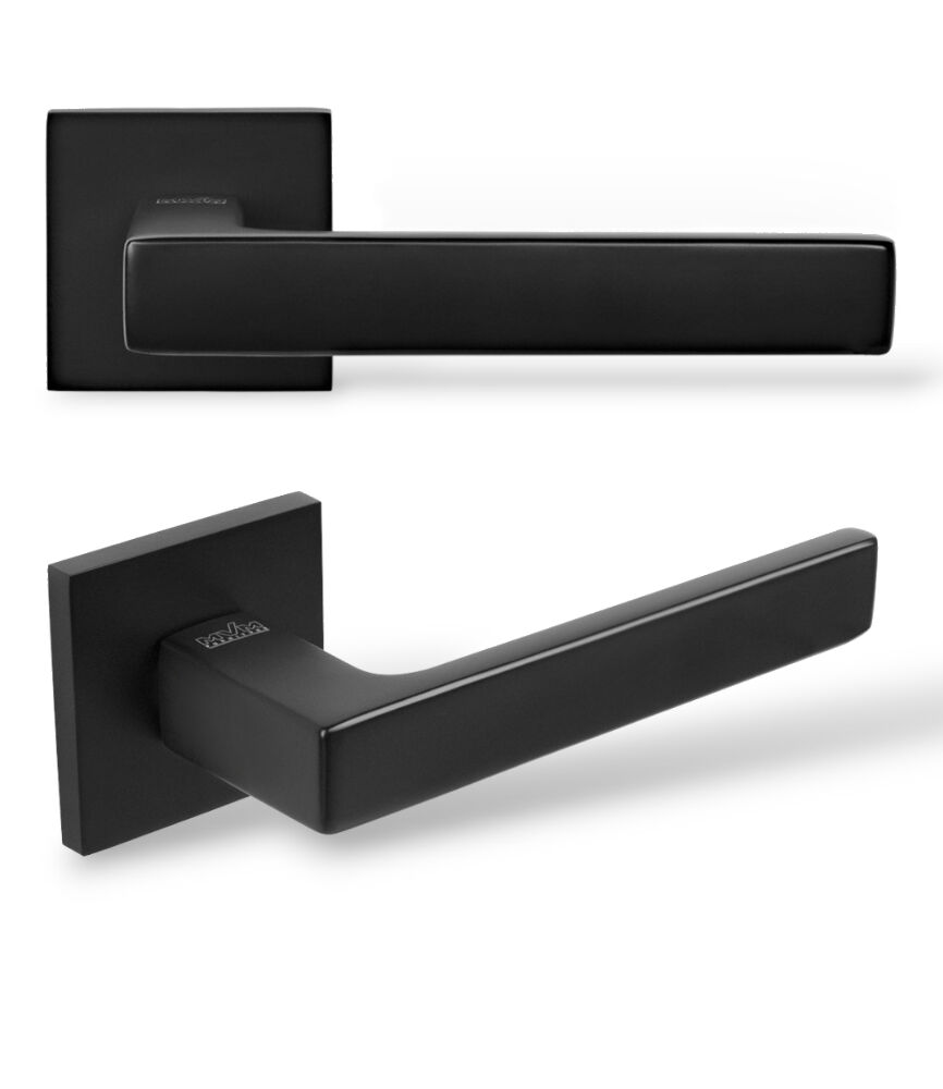Ручки дверные MVM Z-1810 Black черный матовый