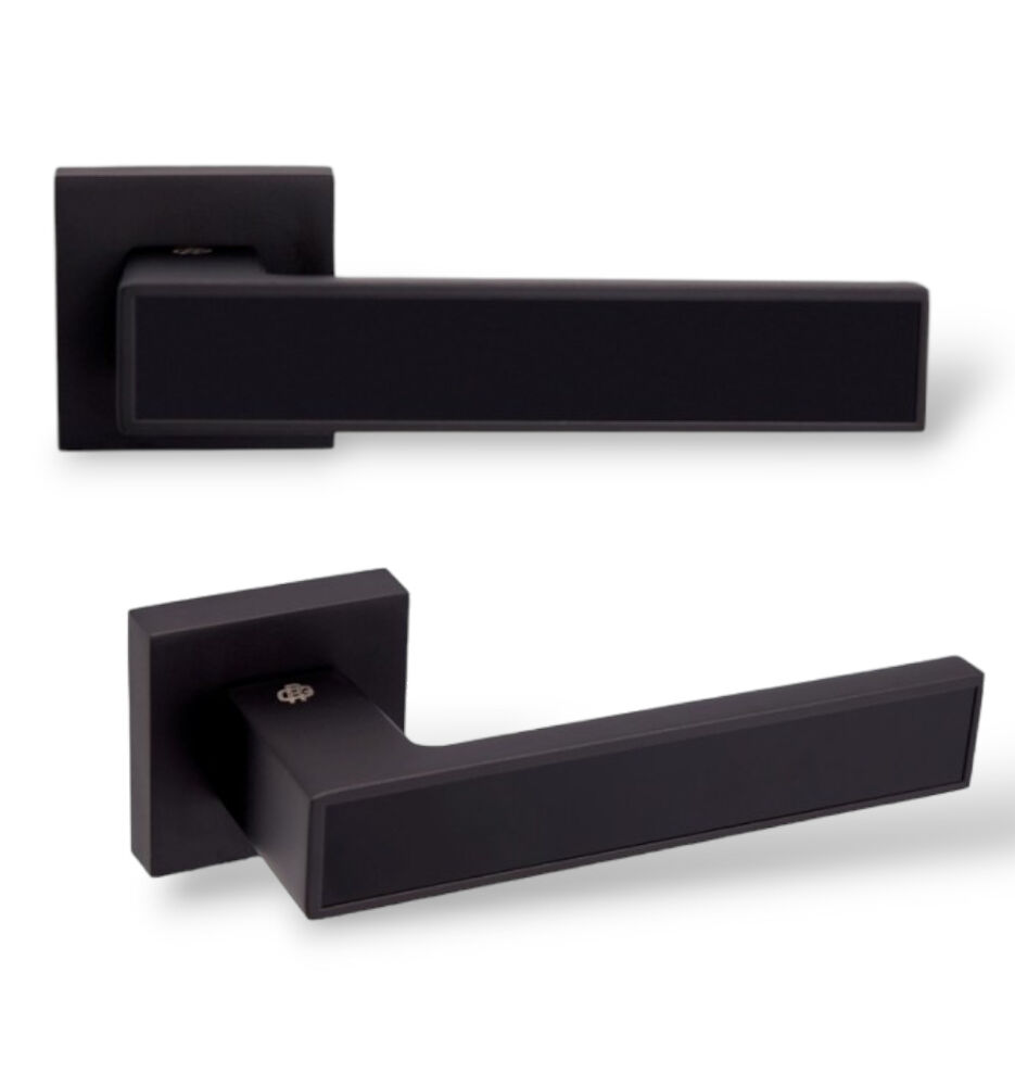 Ручки дверные Gavroche MAGNIUM A3 Black/Black черный/черный (для межкомнатных дверей)