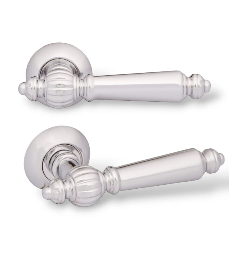 Ручки дверные Gavroche Rhodium A5 CP хром (для межкомнатных дверей)