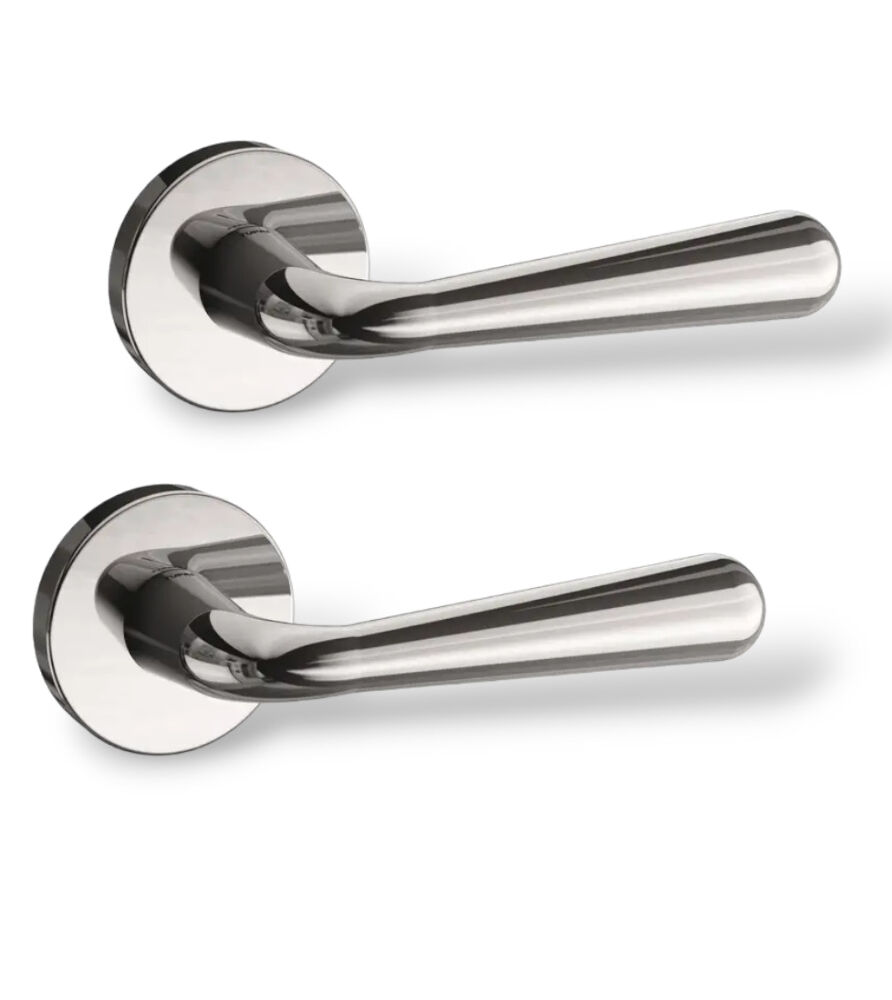 Дверные ручки TUPAI 293 5S-03 хром полированный (для входных и межкомнатных дверей)