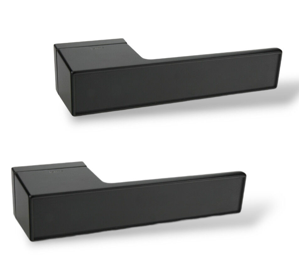 Ручки дверные на розетке FORME Icon 302 G01 графит (под вставку)