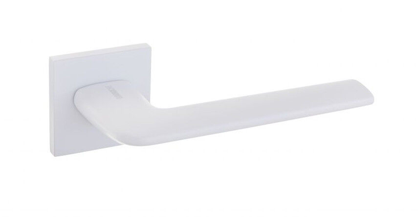 Ручки дверные Gavroche Hassium A25 White белый матовый (для межкомнатных дверей)