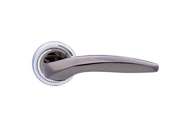 Дверные ручки Gavroche ARGENTUM Z29 CP/BN хром/графит (для межкомнатных и входных дверей)