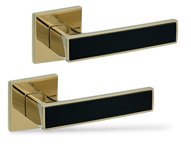 Дверные ручки Gavroche Nikel Z25 Gold PVD золото (для межкомнатных и входных дверей)