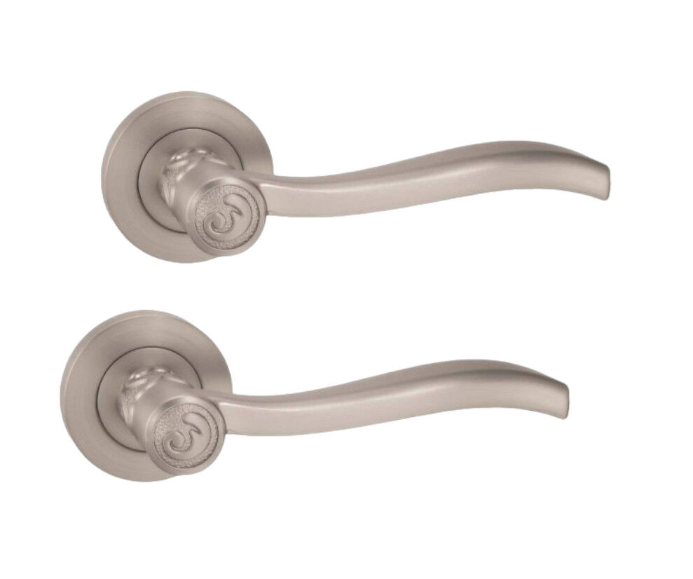Ручки для входных дверей Oro&Oro GILDA 047-16E матовый никель