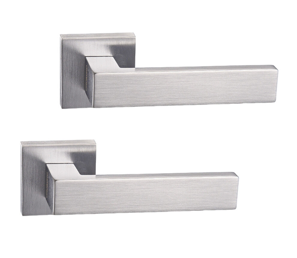 Ручки для входных/межкомнатных дверей Oro&Oro QUATTRO 106-15E MSN Матовый никель