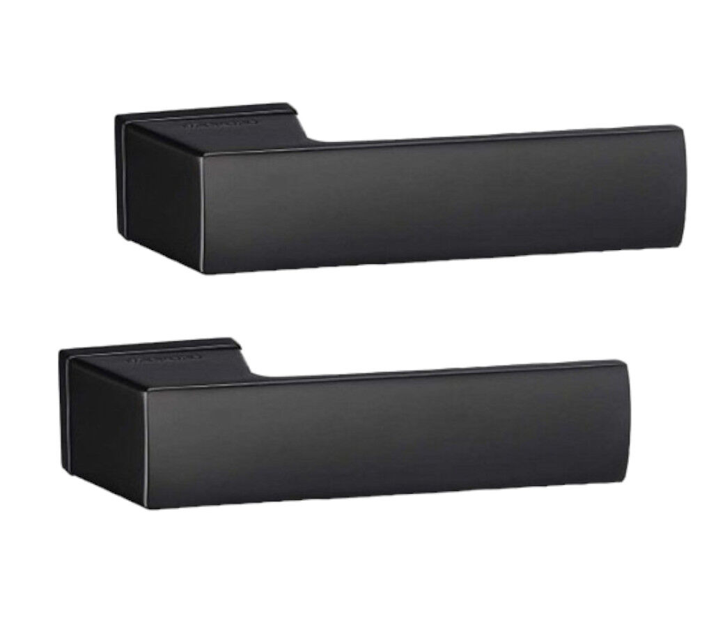 Ручки межкомнатные для дверей Oro&Oro ANGELINA 127-24E черный матовый