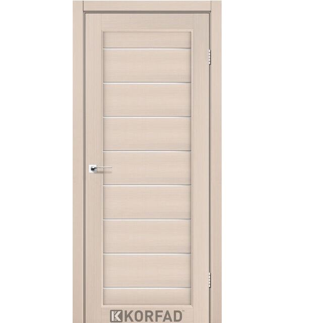 Двері міжкімнатні Корфад/ Korfad PND-01 Дуб білений (скло сатин)