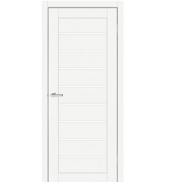 Двері міжкімнатні Doors Smart C018 Дуб меренго ПВХ (зі склом сатин)