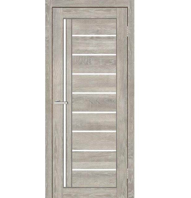 Двери межкомнатные Doors Smart C067 Дуб дымчатый (со стеклом сатин)