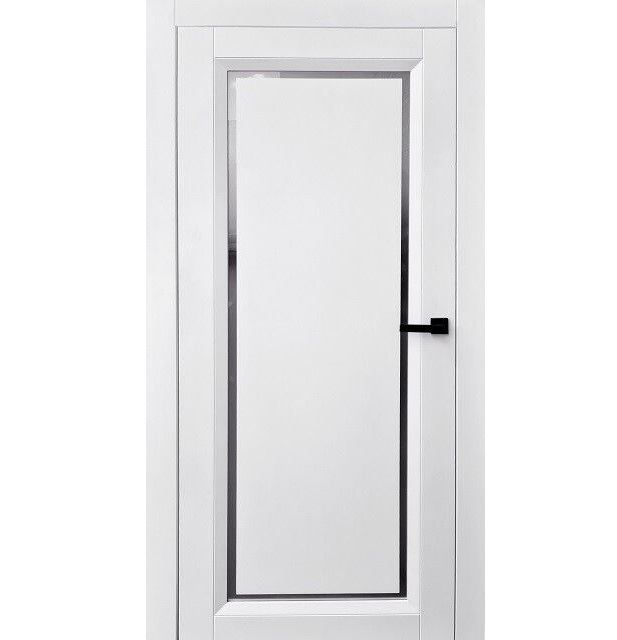 Міжкімнатні двері Estet Doors МК Прованс Glass емаль біла ПО (фарбовані двері)