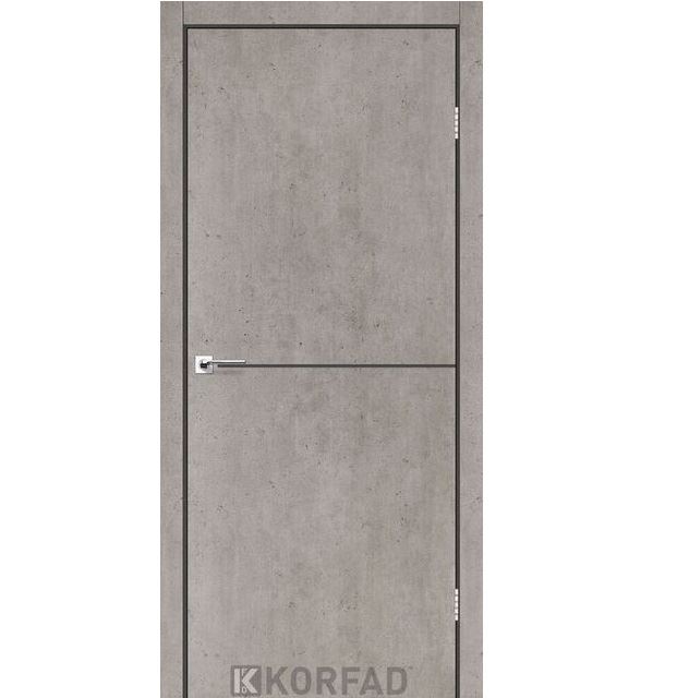 Двері міжкімнатні Корфад/ KORFAD DLP-01 Лайт бетон