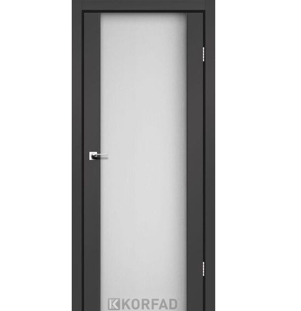 Двері міжкімнатні Корфад/ KORFAD SR-01 антрацит Super PET