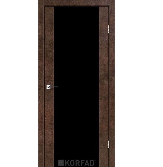 Двері міжкімнатні Корфад/ KORFAD SR-01 Арт бетон BLK