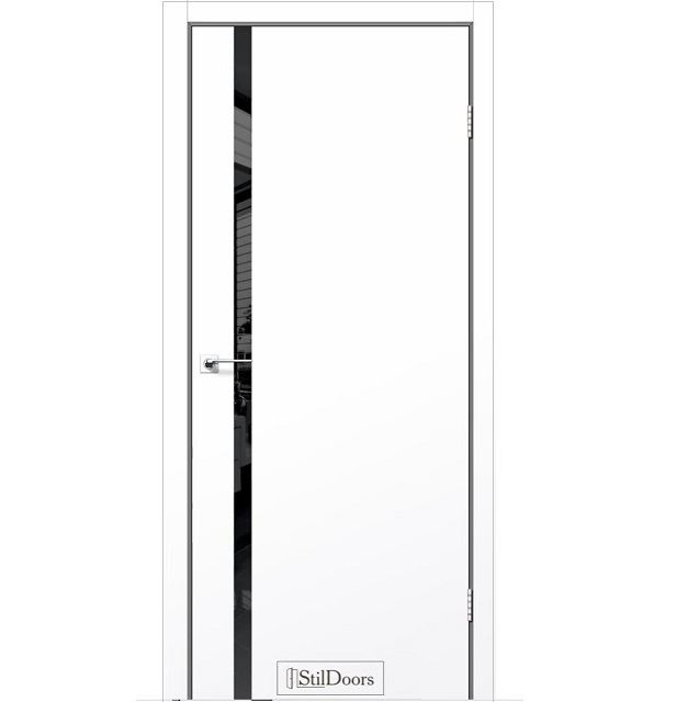 Двері міжкімнатні Стільдорс/ StilDoors Loft Glass - Білий матовий (глухі-щитові)