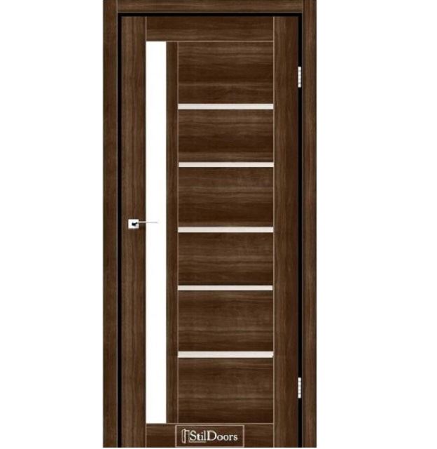 Двері міжкімнатні Стільдорс/ StilDoors Nice - Клен французький (зі склом сатин)