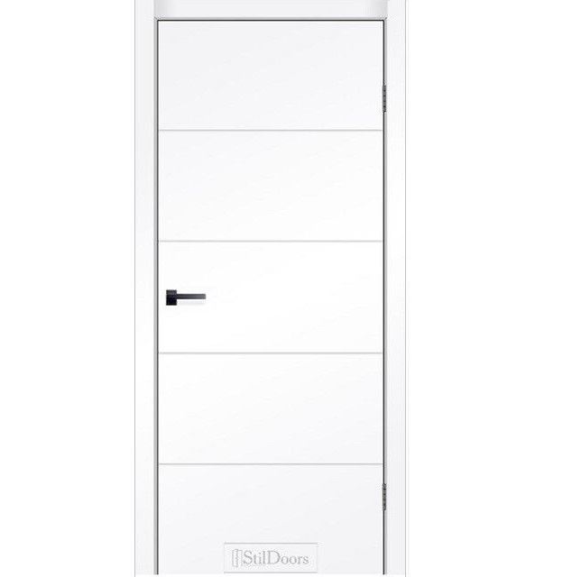 Фарбовані міжкімнатні двері StilDoors Elegante Біла емаль