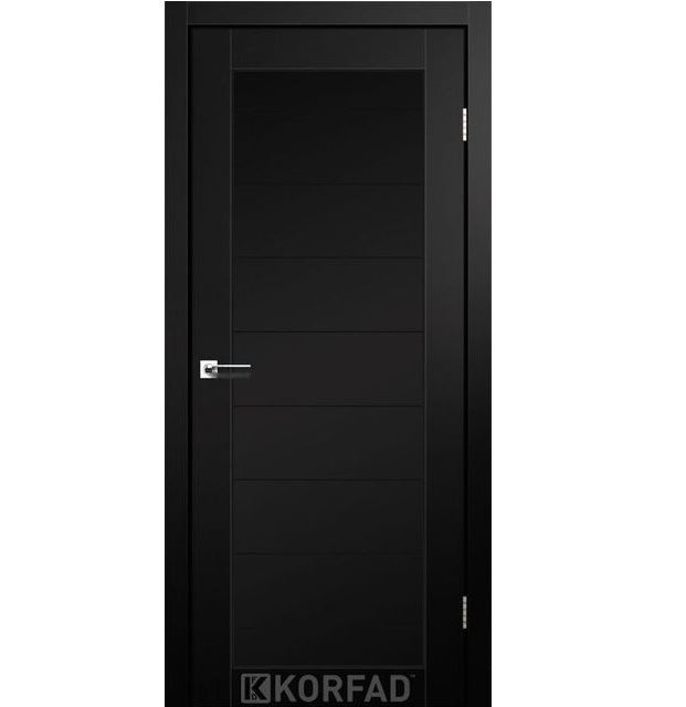 Двері міжкімнатні Корфад/ KORFAD PR-05 Super PET чорний (глухі)