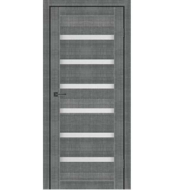 Двери межкомнатные MSDoors LOUISIANA Сильвер (со стеклом сатин)