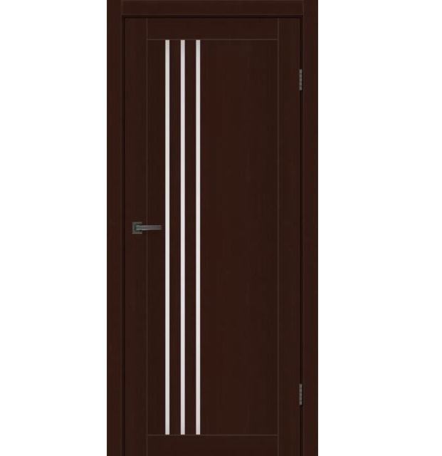 Двері міжкімнатні MSDoors Nevada Горіх темний (зі склом сатин)