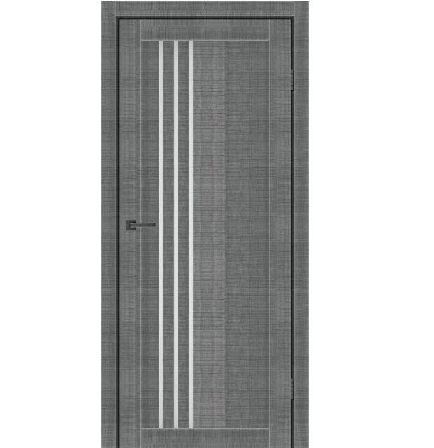 Двери межкомнатные MSDoors Nevada Сильвер (со стеклом сатин)