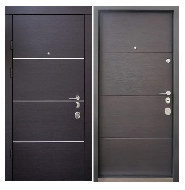 Входные двери в квартиру Qdoors Авангард Горизонт AL