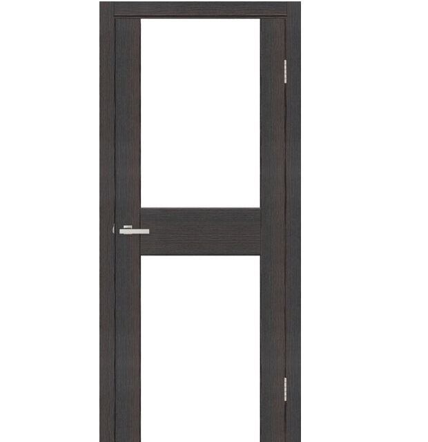 Двери межкомнатные Омис Cortex Gloss 03 дуб Wenge триплекс молочный