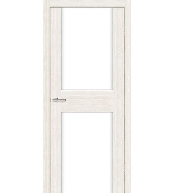 Двері міжкімнатні Оміс Cortex Gloss 03 Bianco тріплекс молочний