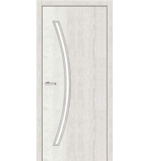 Двері міжкімнатні MSDoors Ostin Горіх білий (зі склом сатин)