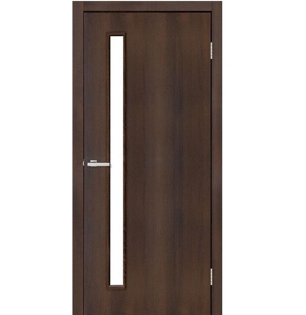 Двері міжкімнатні MSDoors Takoma Горіх лісний (зі склом сатин)