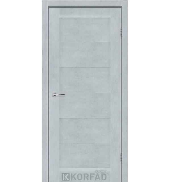 Двері міжкімнатні Korfad Express Avalon - Цемент світлий (глухі)