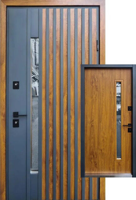 Вхідні двері STRAJ LUX Rio-S Loft вуличні (Страж серія Пруф)