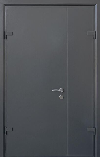 Входные двери STRAJ TECHNO-DOOR Графит 1200, уличные (Страж серия ТЕХНО)